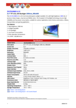 LITEMAX液晶ディスプレイ Durapixel DLF/DLH0845-A 製品カタログ