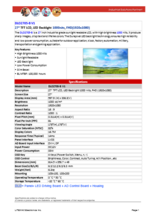 LITEMAX液晶ディスプレイ Durapixel DLO2705-B 製品カタログ