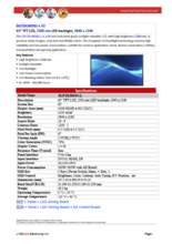 TEMAX液晶ディスプレイ Durapixel DLF/DLH6501-L 製品カタログ
