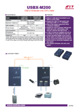 USB延長器 REXTRON USBX-M200 製品カタログ