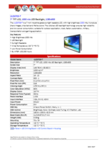 産業用高輝度液晶ディスプレイ LITEMAX ULD0705-T 製品カタログ