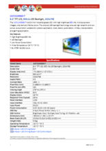 産業用液晶ディスプレイ LITEMAX ULF/ULH0843-T 製品カタログ