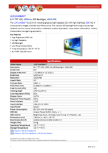 産業用高輝度液晶ディスプレイ LITEMAX ULF/ULH0845-T 製品カタログ