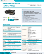 Everfocus 産業用エッジAI組込NVR eNVP-JNN-IV-V0008 製品カタログ