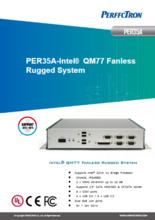 PERFECTRON 産業用ファンレス組込みPC PER35A 製品カタログ