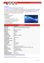 産業用高輝度液晶ディスプレイ LITEMAX DLD3200-B 製品カタログ