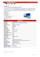 18.5インチ産業用組込用タッチディスプレイ LITEMAX ULO1852-AHT 製品カタログ