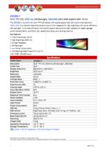 28.6インチ高輝度ストレッチ液晶ディスプレイ LITEMAX SSD2861-Y 製品カタログ