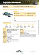 SECO 産業用シングルボードコンピュータ SANTINO 製品カタログ