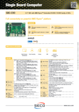 SECO 産業用3.5”シングルボードコンピュータ SBC-C90 製品カタログ