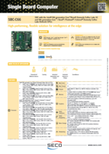 SECO 産業用シングルボードコンピュータ GLIKSON(SBC-C66) 製品カタログ
