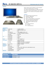産業用全面防水防塵IP66高輝度ディスプレイ Rejitek IM-36240W-35FH1A 製品カタログ