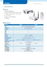 CUBIC BOX PC Kingdy CB030SD/CB030SW 製品カタログ