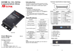HDMI to 3G-SDI コンバータ H3S-01W 製品カタログ