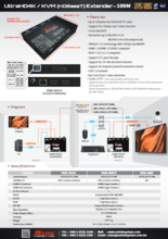 8K/4K HDMI延長器 AVLINK HDM-3MXC 製品カタログ