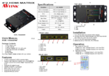 最大解像度 4Kx2K HDMIセレクター HX-1542W 製品カタログ