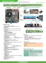工業用Mini-ITX IEI KINO-DQM170