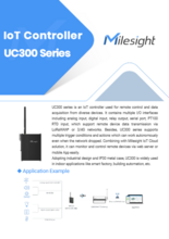 スマートIoTコントローラー Milesight UC300 製品カタログ
