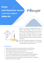 漏水検知センサー Milesight EM300-ZLD 製品カタログ