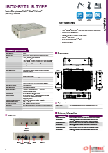 Bay Trail CPU搭載 ファンレス組込みPC LITEMAX IBOX-BYT1 B TYPE 製品カタログ