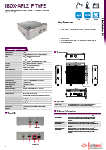 Apollo Lake CPU搭載 産業用超小型組込みPC LITEMAX IBOX-APL2 P TYPE 製品カタログ