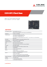 COM-HPC CPUモジュール リファレンスキャリアボード ADLINK COM-HPC Client Base 製品カタログ