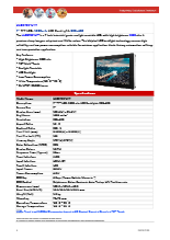 7インチ産業用高輝度液晶ディスプレイ LITEMAX ULD0705-HYT 製品カタログ