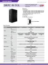 第11世代CPU搭載 DINレールファンレス産業用組込みPC IEI DRPC-W-TGL 製品カタログ