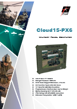 15インチ軍事用タッチパネルPC 7STARLAKE CLOUD15-PX6 製品カタログ