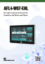 7インチ軽工業向けファンレスパネルPC IEI AFL4-W07-EHL 製品カタログ