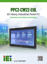 21.5”インチ重工業向けファンレスパネルPC IEI PPC2-CW22-EHL 製品カタログ