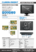 8インチ小型液晶ディスプレイ NEWAY CL8813N/NT 製品カタログ