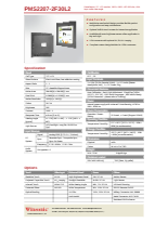 22インチパネルマウント正方形ディスプレイ WINSONIC PMS2207-2F30L2 製品カタログ
