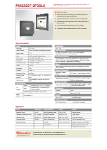 26.5インチパネルマウント正方形ディスプレイ WINSONIC PMS2657-2F30L0 製品カタログ