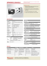 8.4インチパネルマウント前面防水防塵高輝度正方形ディスプレイ WINSONIC SPM0843-SNA0L0 製品カタログ