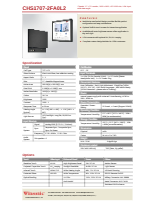 17インチ高輝度正方形ディスプレイ WINSONIC CHS1707-2FA0L2 製品カタログ