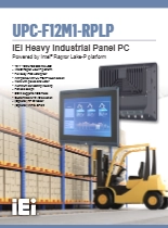 第13世代 CPU 12.1インチ 重工業向け完全防水IP66ファンレスパネルPC UPC-F12M1-RPLP 製品カタログ