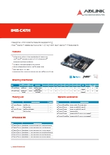 Core 200Sシリーズ & 第14世代 CPU 産業用ATXマザーボード ADLINK IMB-C47H 製品カタログ