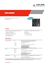 NXP i.MX 93 OSM CPUモジュール ADLINK OSM-IMX93 製品カタログ