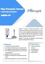 屋外用LoRaWANパイプ圧センサー Milesight EM500-PP 製品カタログ