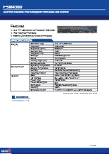 43.5インチ サイネージ向け 前面防水IP65 横長高輝度ディスプレイ Secu6 FSM4360 製品カタログ