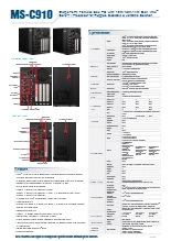 第14/13世代 Raptor Lake-S CPU 搭載  産業用ファンレス組込みPC MSI MS-C910 製品カタログ