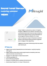 サウンドレベルセンサー Milesight WS302 製品カタログ