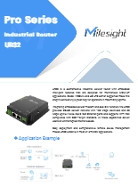 産業用セルラールーター Milesight UR32 製品カタログ