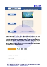 21.5インチ 前面防水IP65 静電式タッチディスプレイ Seform SEF-A2150 製品カタログ