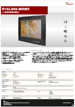 DNV認証(船級)取得 15インチ ディマー付マリンモニター Winmate R15L600MRM2 製品カタログ
