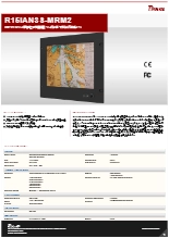 DNV認証(船級)取得 15インチ ディマー付マリンパネルPC Winmate R15IAN3S-MRM2 製品カタログ