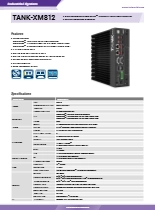 Ryzen 7 8700G/5 8600G 搭載 拡張温度に対応した産業用組込みPC IEI TANK-XM812 製品カタログ