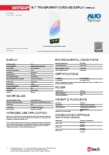 16.1インチ 縦長透過型 Micro LEDディスプレイ faytech FT161MLED 製品カタログ