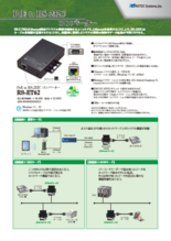 PoE to RS-232Cコンバーター RS-ET62 製品カタログ